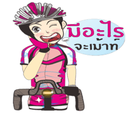 Angels Cyclists sticker #8108090