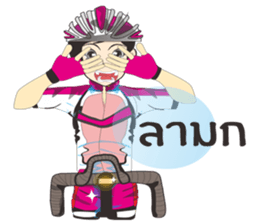Angels Cyclists sticker #8108092
