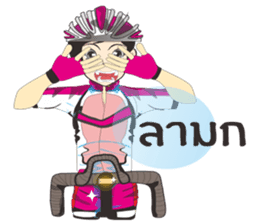 Angels Cyclists sticker #8108092