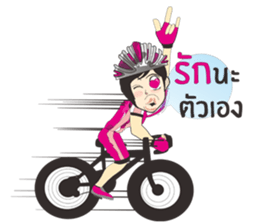 Angels Cyclists sticker #8108094