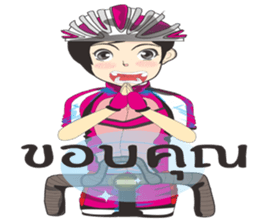 Angels Cyclists sticker #8108101