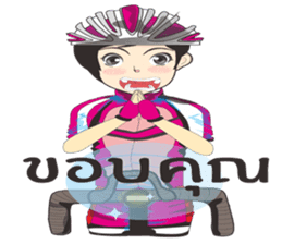 Angels Cyclists sticker #8108101