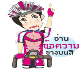 Angels Cyclists sticker #8108105