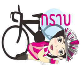 Angels Cyclists sticker #8108106