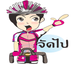 Angels Cyclists sticker #8108107
