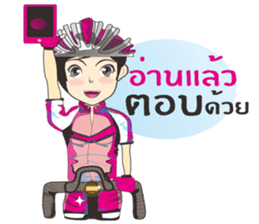 Angels Cyclists sticker #8108112