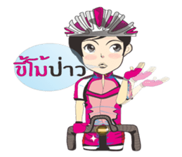 Angels Cyclists sticker #8108113