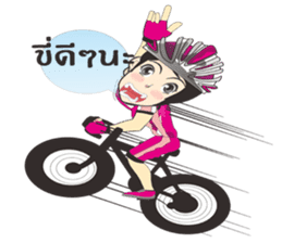Angels Cyclists sticker #8108115