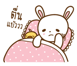 lil bunny and big bear sticker #8108597