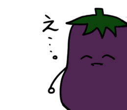 Eggplant to keep waiting sticker #8109113