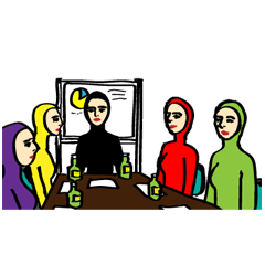 Business-Zentai"Greeting-Zentai" Part2