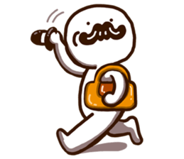 Mustache uncle2(no characters) sticker #8109276