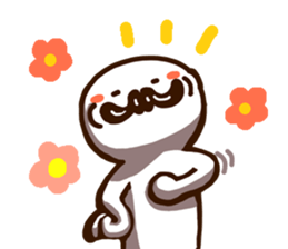 Mustache uncle2(no characters) sticker #8109278