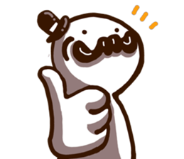 Mustache uncle2(no characters) sticker #8109283