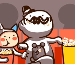 Mustache uncle2(no characters) sticker #8109301