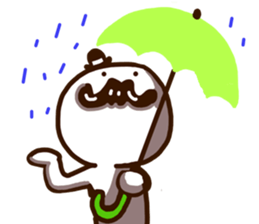 Mustache uncle2(no characters) sticker #8109304