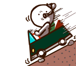 Mustache uncle2(no characters) sticker #8109307