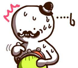 Mustache uncle2(no characters) sticker #8109308