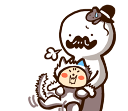 Mustache uncle2(no characters) sticker #8109312