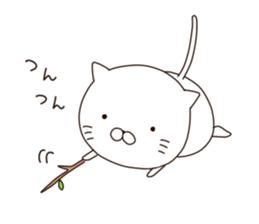 mochimochi,Shironyan sticker #8109760