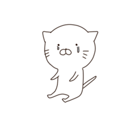 mochimochi,Shironyan sticker #8109781