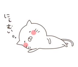 mochimochi,Shironyan sticker #8109786