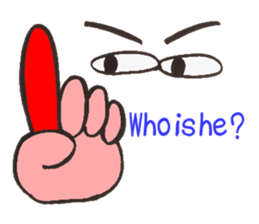 It conveys the feelings sticker #8110319