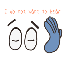 It conveys the feelings sticker #8110325