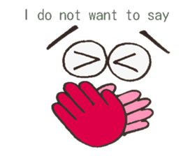 It conveys the feelings sticker #8110348