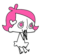 I am a woman. sticker #8110368