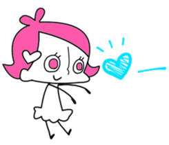 I am a woman. sticker #8110372