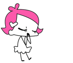 I am a woman. sticker #8110373