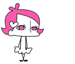 I am a woman. sticker #8110376