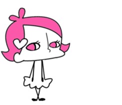 I am a woman. sticker #8110377