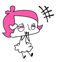 I am a woman. sticker #8110380