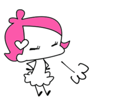 I am a woman. sticker #8110381