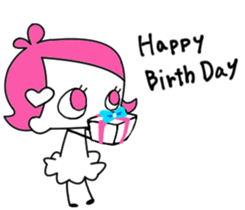 I am a woman. sticker #8110393