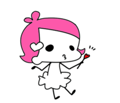 I am a woman. sticker #8110403