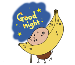 Yellow fruit of the good luck sticker #8110481