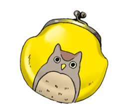 Fluffy Owl sticker #8110534