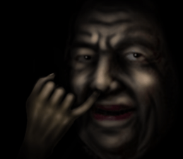 Grandmother of the darkness sticker #8110691