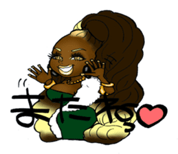 blackgirls2 sticker #8110795