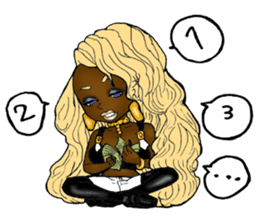 blackgirls2 sticker #8110800
