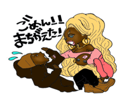 blackgirls2 sticker #8110803