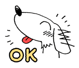 DACHSHUND monochrome Sticker sticker #8110804