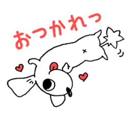 DACHSHUND monochrome Sticker sticker #8110806