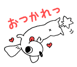 DACHSHUND monochrome Sticker sticker #8110806