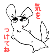 DACHSHUND monochrome Sticker sticker #8110838