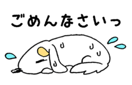 DACHSHUND monochrome Sticker sticker #8110843