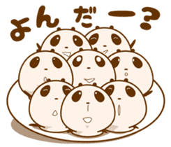 Bread panda. sticker #8111337